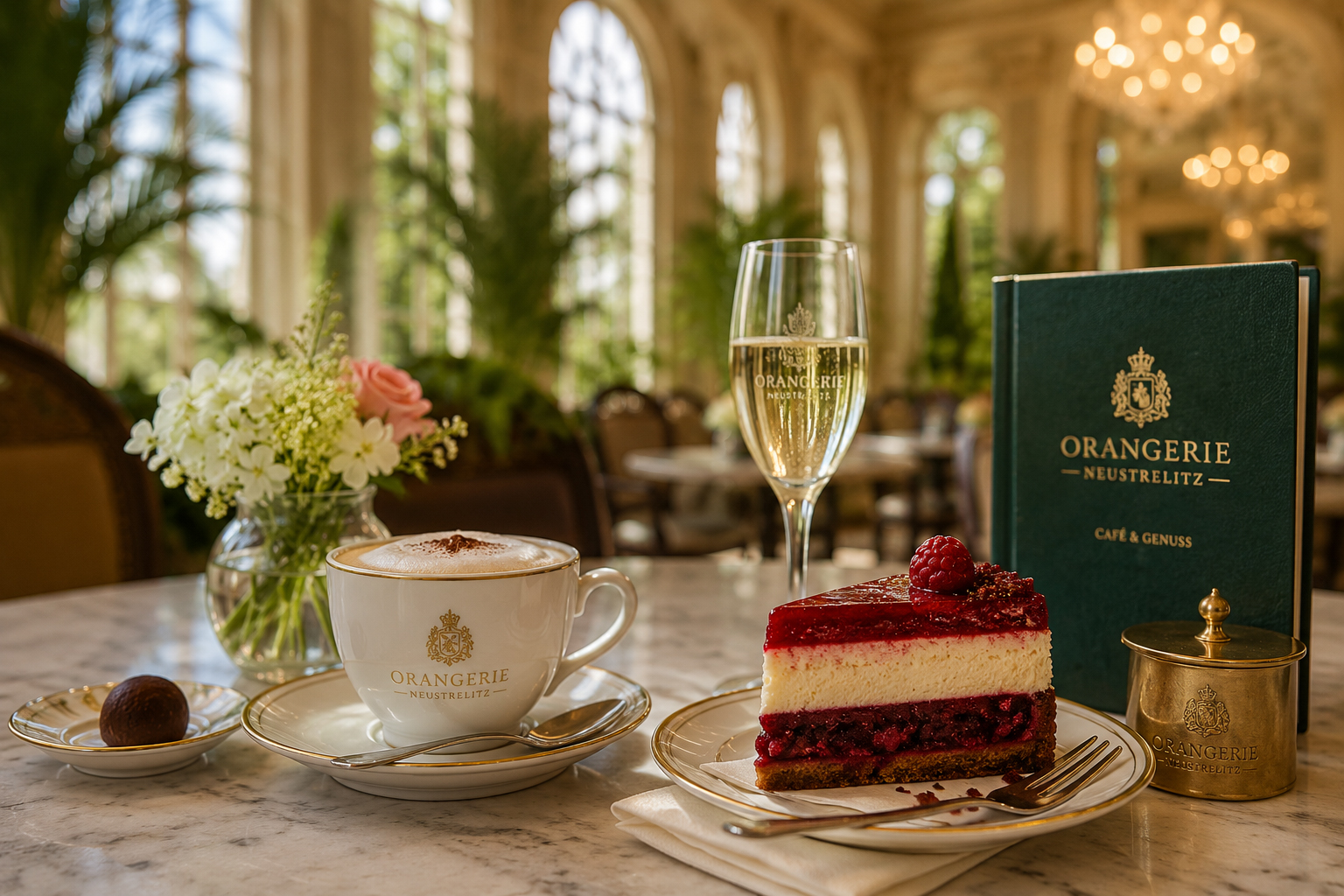 Café in der Orangerie Neustrelitz